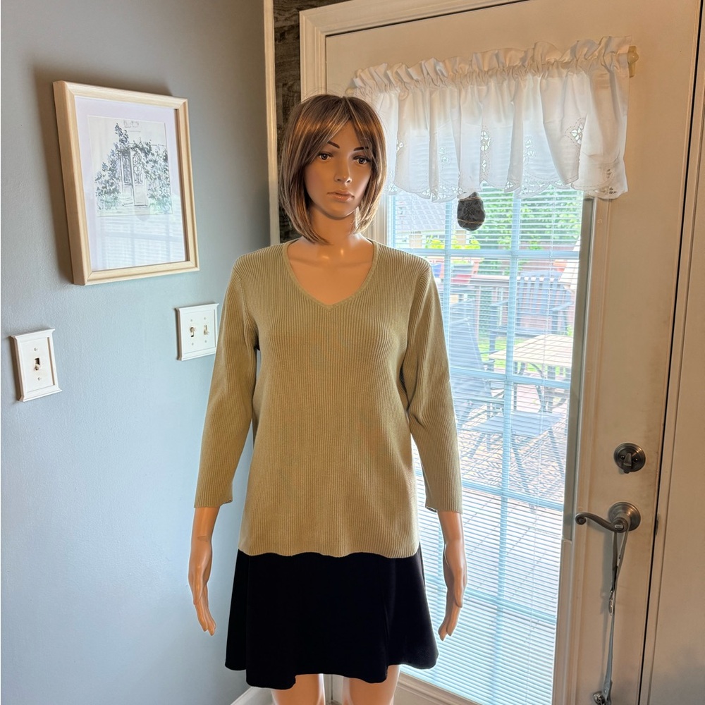 Karen Scott Sweater SZ MED